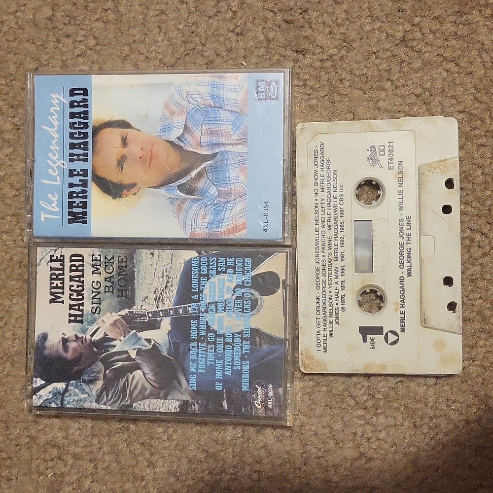 3 Vintage Cassette Tapes